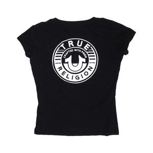 True Religion Black Graphic Tee